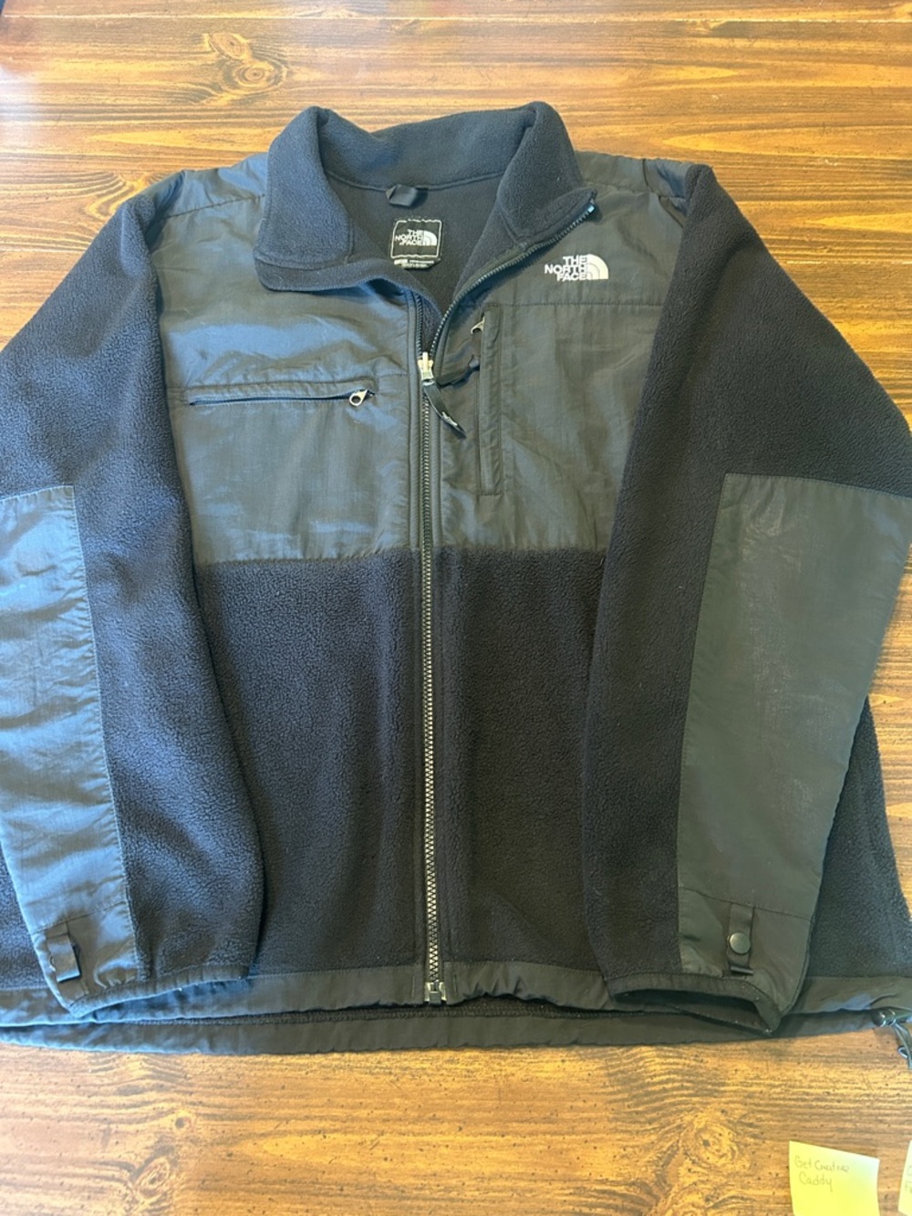 The North Face Black Men’s Large LG Fleece Jacket full zip warm pockets